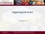 Organizing the Event