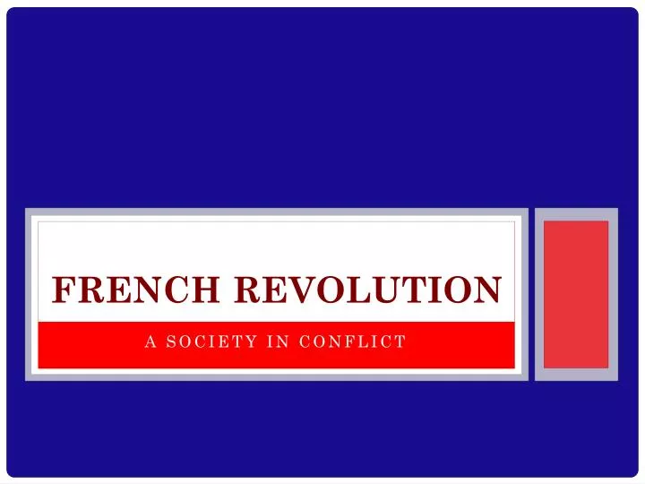 french revolution