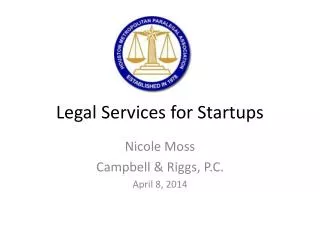 Legal Services for Startups