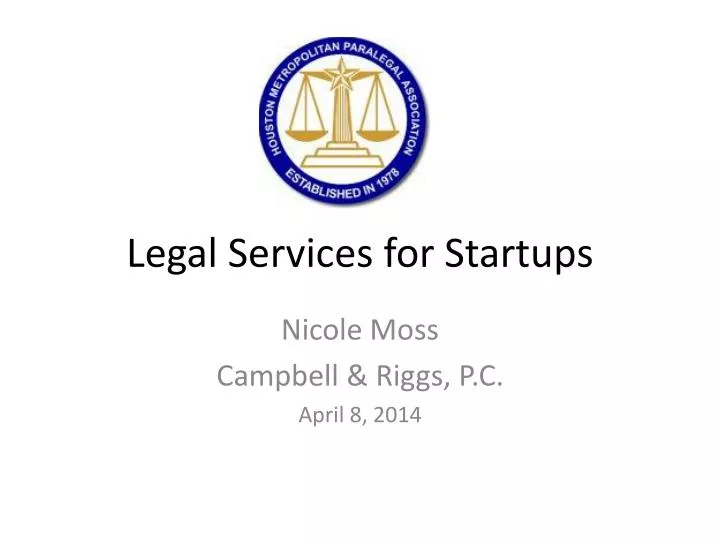 legal services for startups