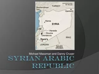 SYRIAn Arabic Republic