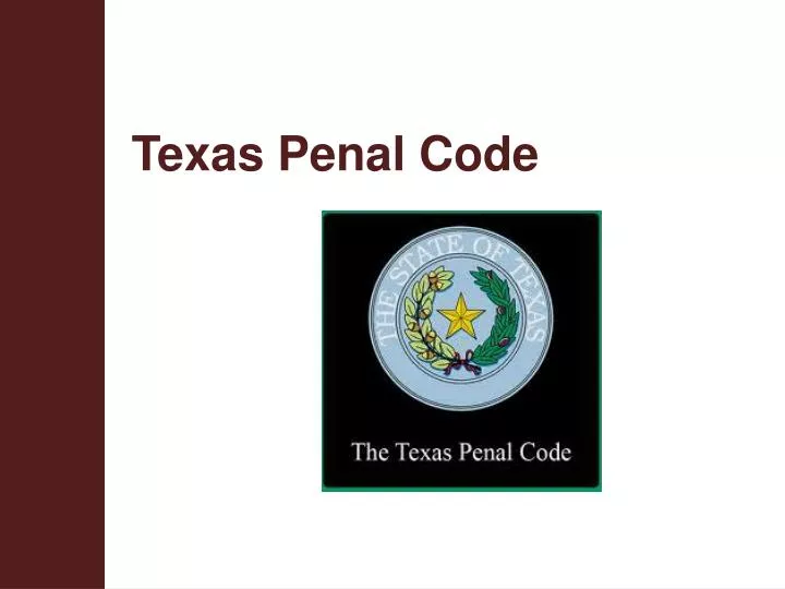 texas penal code