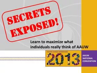 Secrets Exposed !