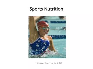 Sports Nutrition