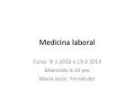 Medicina laboral - slide 1
