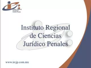 instituto regional de ciencias jur dico penales