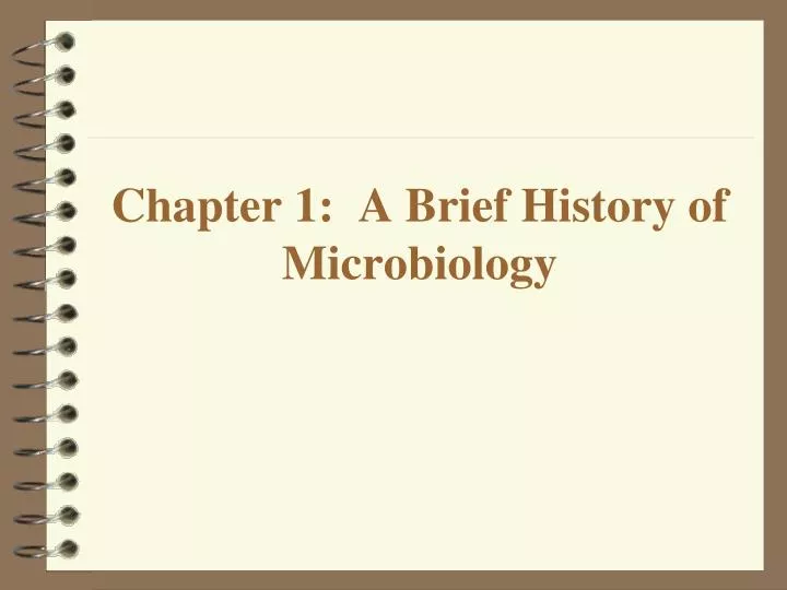 chapter 1 a brief history of microbiology