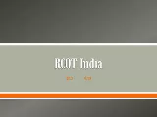RCOT India