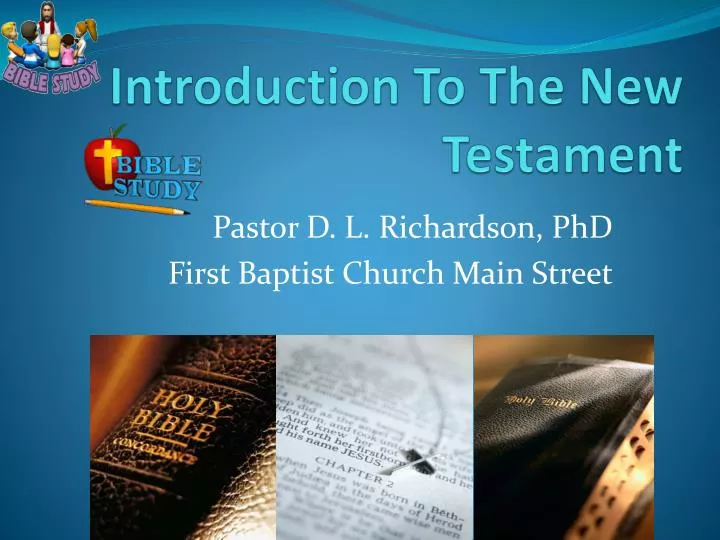 introduction to the new testament
