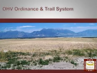 OHV Ordinance &amp; Trail System