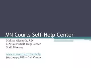 MN Courts Self-Help Center