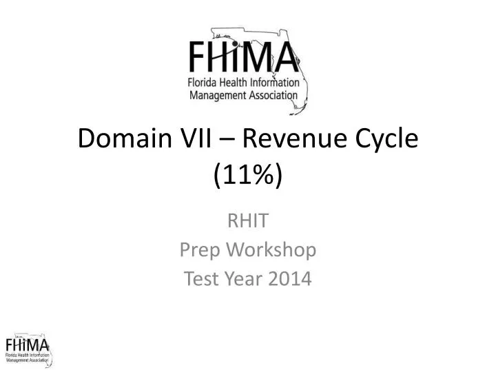 domain vii revenue cycle 11