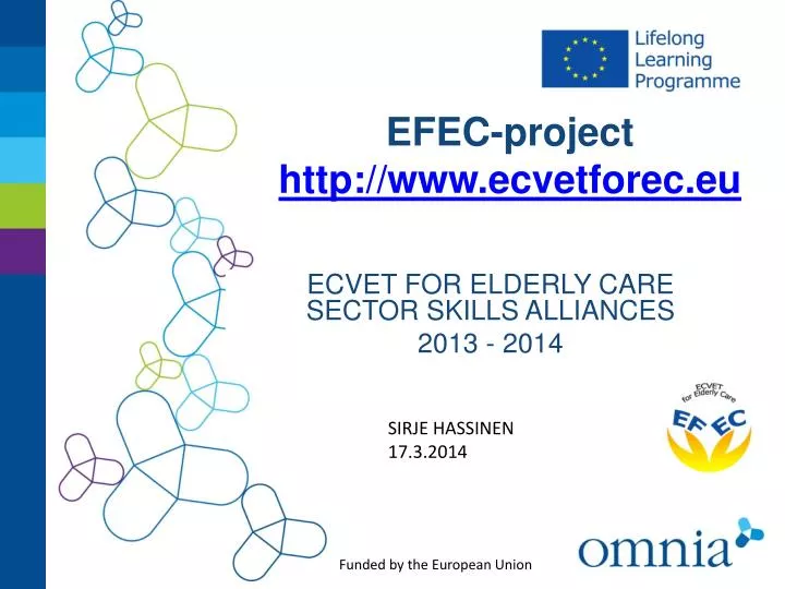 efec project http www ecvetforec eu