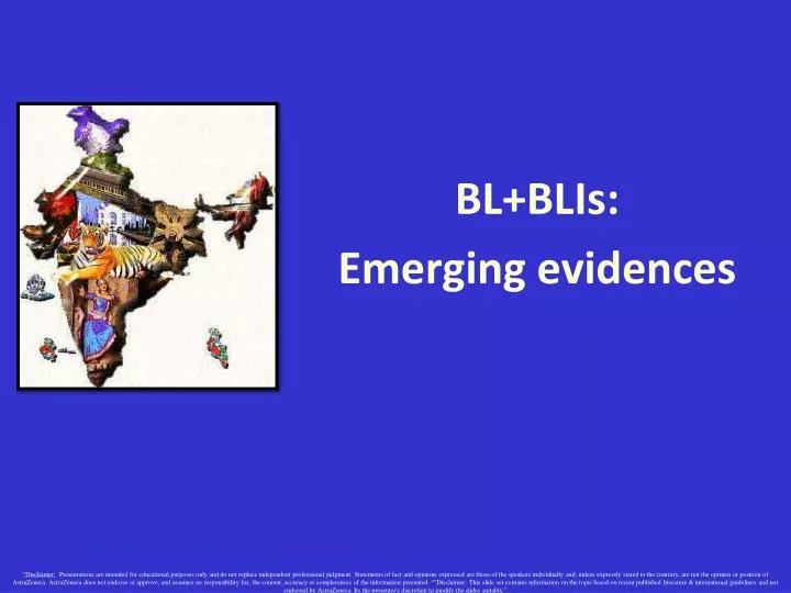 bl blis emerging evidences