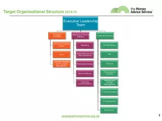 Target Organisational Structure 2014/15