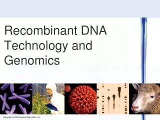 Recombinant DNA Technology and Genomics