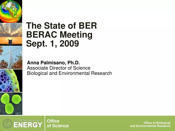 the state of ber berac meeting sept 1 2009