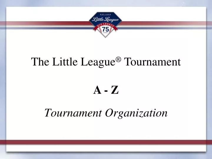 tournament organization