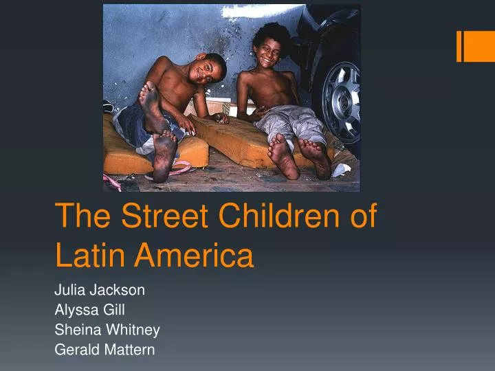 the street children of latin america