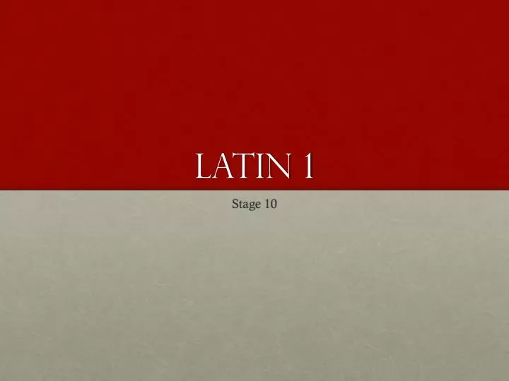 latin 1