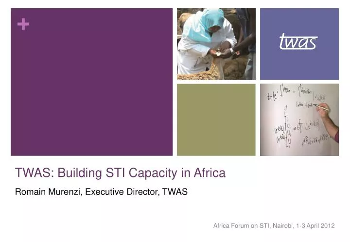 twas building sti capacity in africa