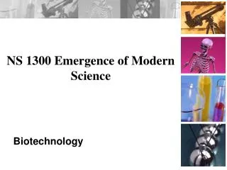 NS 1300 Emergence of Modern Science