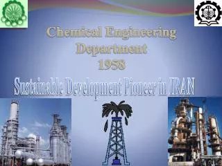 chemical engineering department 1958