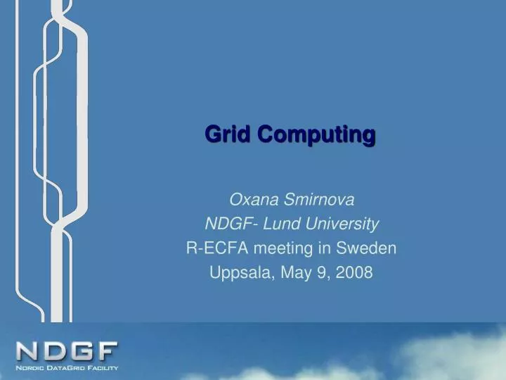 grid computing