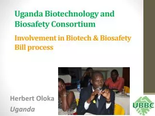 Uganda Biotechnology and Biosafety Consortium