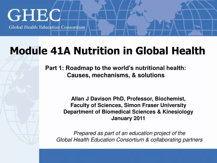 module 41a nutrition in global health