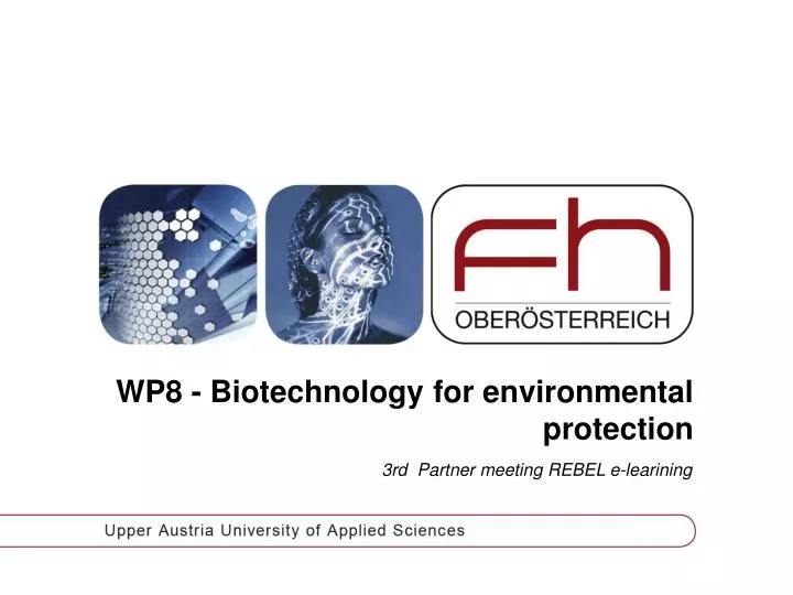 wp8 biotechnology for environmental protection