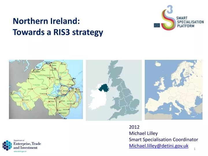 northern ireland towards a ris3 strategy