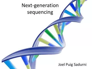 next generation sequencing