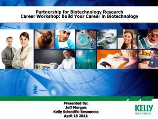 Partnership for Biotechnology Research Career Workshop: Build Your Career in Biotechnology