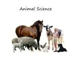 Animal Science - slide 1