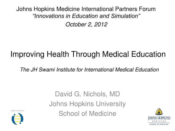 improving health through medical education