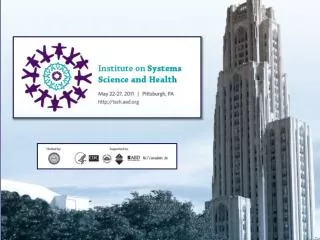 3 rd Annual Institute on Systems Science and Health