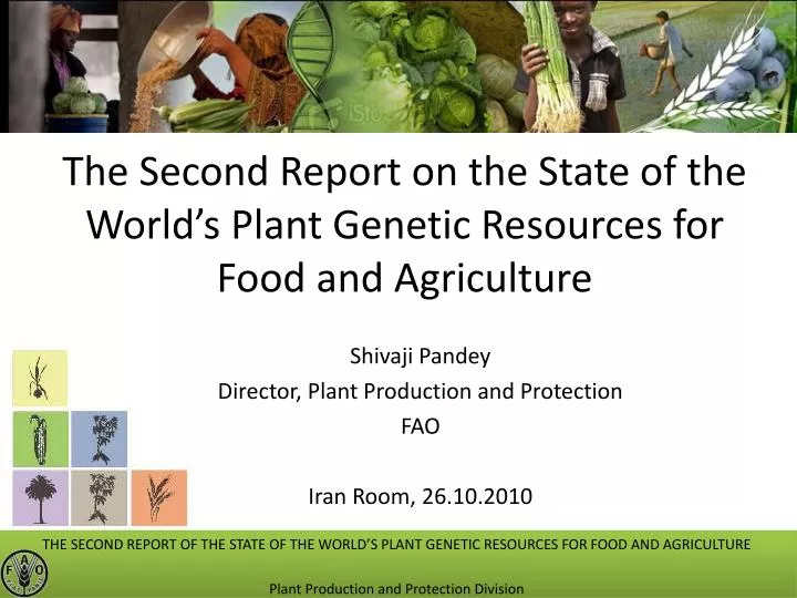 the second report on the state of the world s plant genetic resources for food and agriculture
