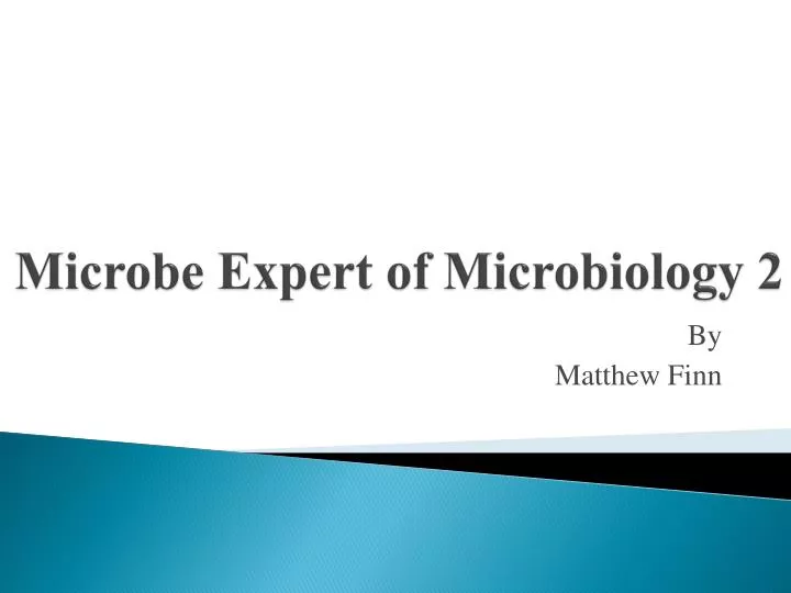 microbe expert of microbiology 2