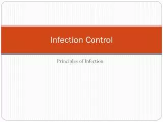 Infection Control