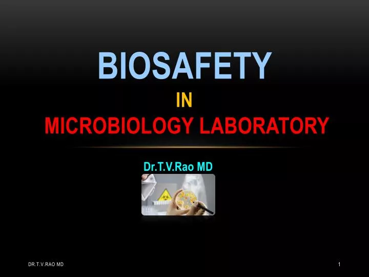 biosafety in microbiology laboratory