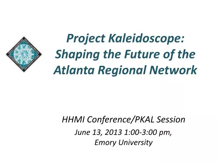 project kaleidoscope shaping the future of the atlanta regional network