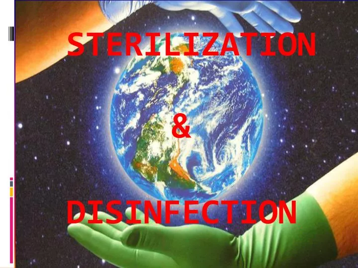 sterilization disinfection