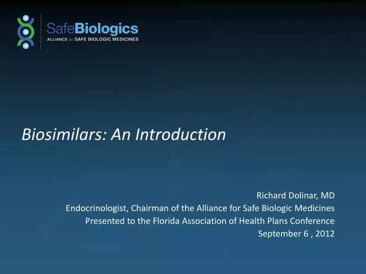 biosimilars an introduction
