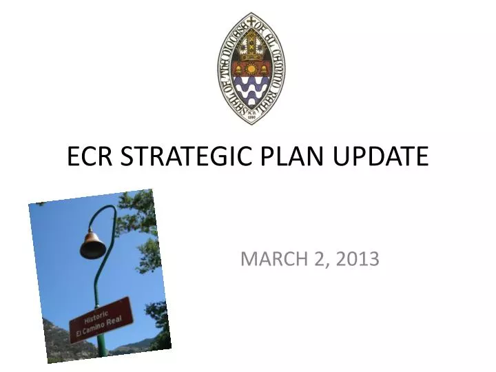ecr strategic plan update