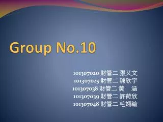 Group No.10