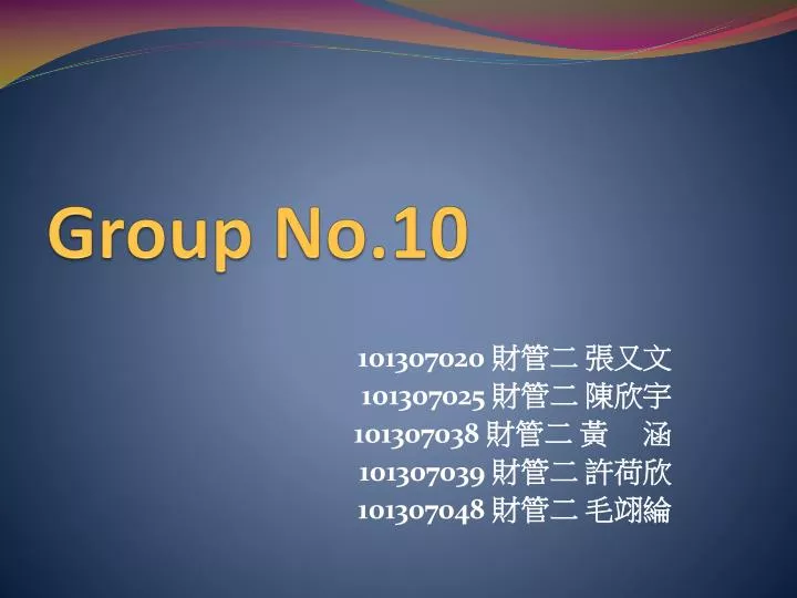group no 10