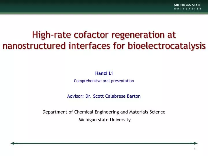 high rate cofactor regeneration at nanostructured interfaces for bioelectrocatalysis
