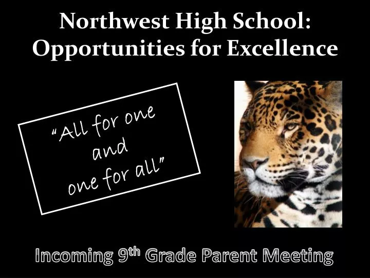 northwest high school opportunities for excellence