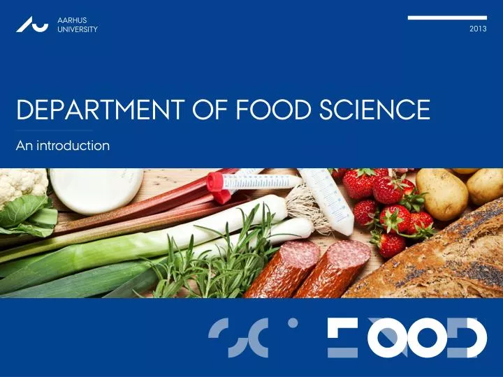 department of food science